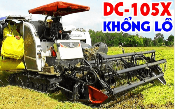 Máy Cắt Lúa Kubota 105X: Hiệu Quả và Tiết Kiệm Thời Gian